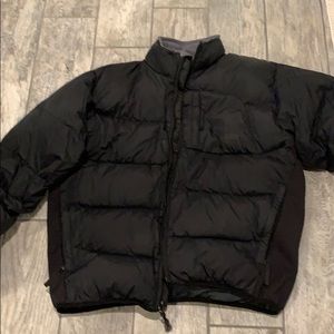 Sierra designs black puffer coat.